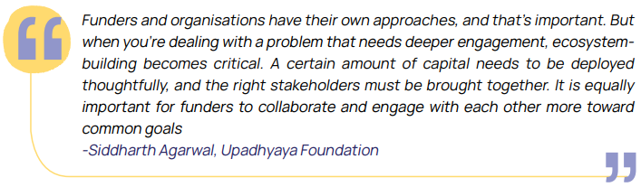 Siddharth Agarwal, Upadhyaya Foundation