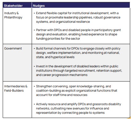 Cornerstone 5: Investing in Disabled Leadership and Connective Infrastructure